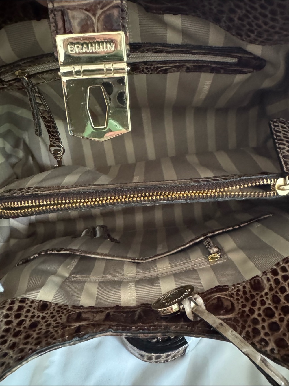Brahmin Elisa Satchel NWT - Picture 7 of 11